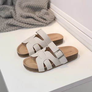 Dép Đế Trấu Nữ AMI Quai Ngang Da Lộn Êm Chân, Dép Nữ Thời Trang Hot Trend Dễ Phối Đồ Đi Học Đi Chơi | Tiệm Giày Quỳnh An