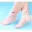 Túi ủ chân nilon 100 cái kèm miếng dán cố định – Bao ủ kem dưỡng chân chống nước tiện lợi