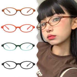 Kính mắt hình bầu dục cổ điển khung mỏng để trang điểm hàng ngày phù hợp