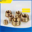 Bộ chuyển đổi lắp ống ren bằng đồng thau 1 Inch đến 6 4 3 2 1 điểm M5 Khí đầu kép