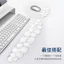 Miếng lót cổ tay silicon trong suốt hình đám mây, đệm kê tay văn phòng