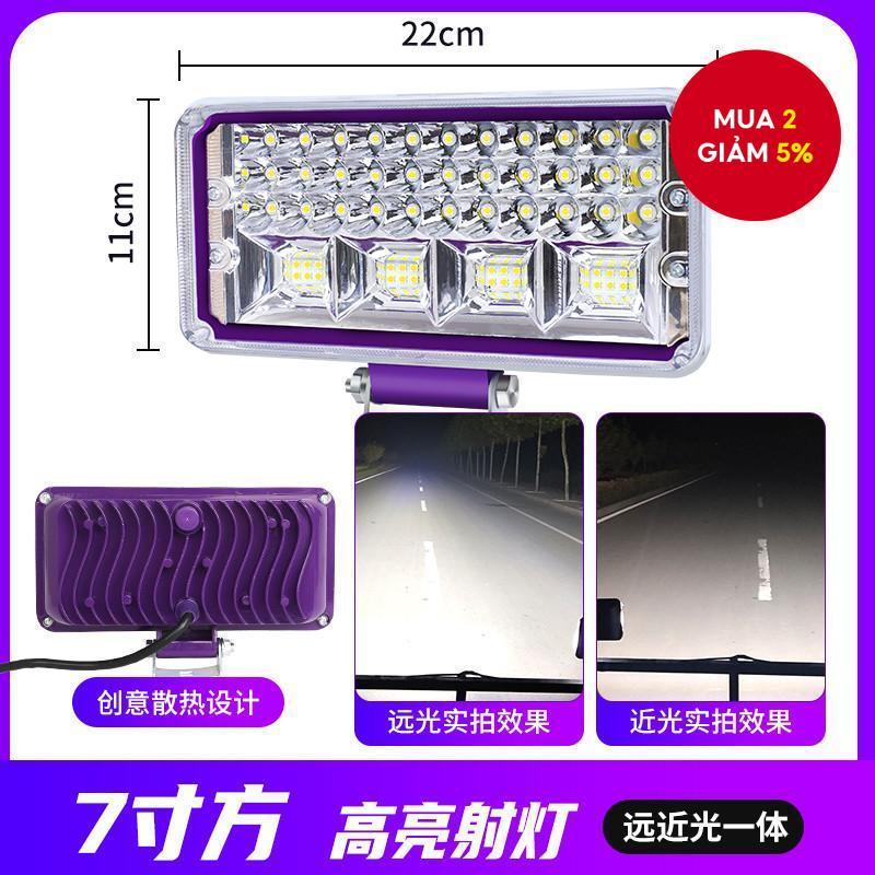 Xe tải LED Spot Light 12V 24V Siêu Sáng Máy Xúc Kỹ Thuật Xe Dĩa Đèn Đảo Chiều Cho Đêm