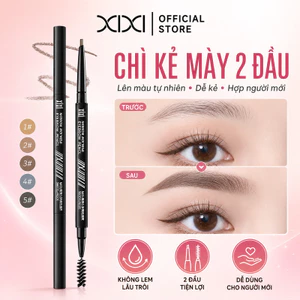 XIXI Chì Kẻ Mày 2 Đầu, Lên Màu Tự Nhiên, Dễ Kẻ Dáng Mày, Không Lem Lâu Trôi D695