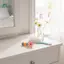 Springevenstar Dây buộc tóc ngọc trai thoải mái Dây điện thoại có độ đàn hồi cao dành cho phụ nữ Chăm sóc tóc Springevenstar