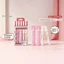 Kameng Pink Cat Dumb Hair Root Fluffy Lazy Clip Tạo Kiểu Nhân Vật Nổ Uốn Tóc Nhựa Kẹp Tóc Rỗng Máy Uốn Tóc EK02