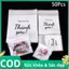 Trong Kho 50Pcs Trong Suốt Tự Dính Túi Cho Đồ Trang Sức Cookie Quà Tặng Lưu Trữ Pouch Cá Tuyết
