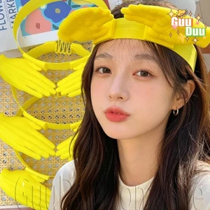 Mũ chống nắng hai gọng vui nhộn - Đạo cụ chụp ảnh - Tấm bảo vệ tia cực tím - Mũ hình tay có thể điều chỉnh - Mũ che nắng sáng tạo - Dụng cụ chống nắng ngoài trời mùa hè / Giao hàng miễn phí