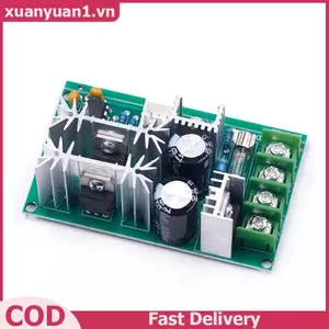 XUAN DC 10-60V Bộ điều chỉnh tốc độ động cơ Bộ điều khiển tốc độ động cơ PWM 20A VN