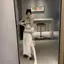 Váy dài vừa phải có khe hở in hình Slim @