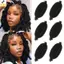 < YEI > 16 Inch Afro Kinky Twist Hair Tổng hợp Pre Tách rời Móc mở rộng đầy đủ và lông tơ Tìm kiếm phong cách hàng ngày và tiệc tùng Mới