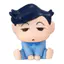 Đồ chơi viên nang BANDAI Nhật Bản Crayon Shin-Chan Không trang trí kiểu ngủ Dumb Kazama Xiaobai 5ME5