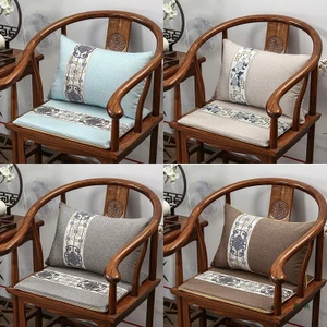 Mới Phong Cách Trung Quốc Gỗ Gụ Ghế Đệm Trà Gỗ Chắc Chắn Nội Thất Sofa Chủ Ghế Nhẫn Ghế Bàn Trà Đệm Ghế Ăn Ghế Đệm102304