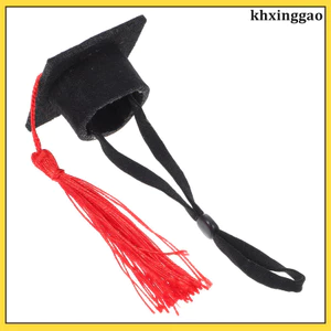 Thú Cưng Tốt Nghiệp Mũ Có Tua Rua Hamster Tốt Nghiệp Đảng Mũ Động Vật Nhỏ Tốt Nghiệp Trang Phục Trang Trí Cử Nhân Mũ Cho Chuột Lang Mèo Con Chó Con Đạo Cụ Ảnh khxinggao
