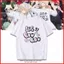 GC1 Hololive Tiếng Anh‌ EN FUWAMOCO Life is BAU Unisex Xu hướng thời trang mùa hè Áo thun ngắn tay GC1