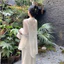 Áo khoác chống nắng nữ, Áo len Cardigan dài tay mỏng, Áo khoác ngoài voan dáng rộng