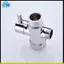 3-Way G1 / 2 Vòi Hoa Sen Diverter Van Tách Nước Tắm Tee Adapter Có Thể Điều Chỉnh Vòi Switcher Phòng Tắm Thay Thế Một Phần