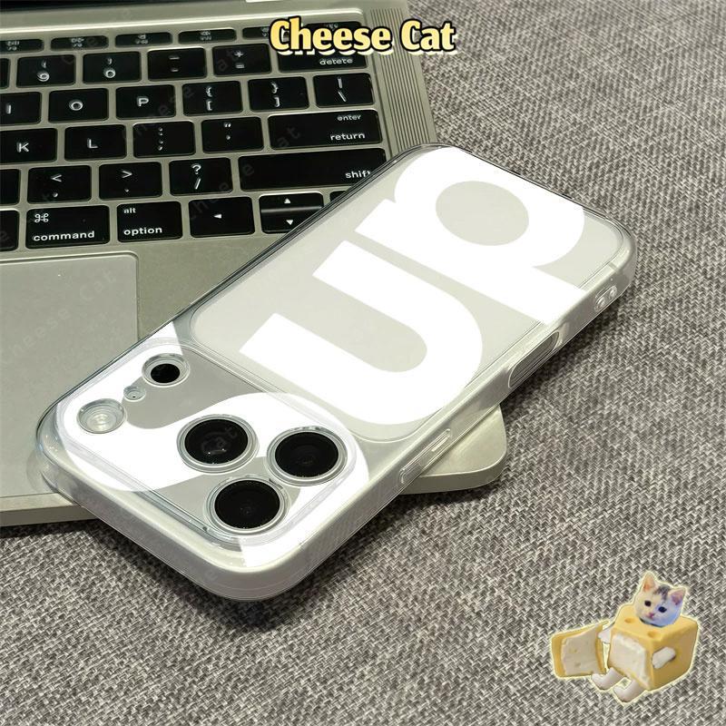 Ốp điện thoại đơn giản in chữ tiếng Anh cho iPhone 14 13 Xs Max XR 11 12 15 Plus 16 12 11 17 Pro Max