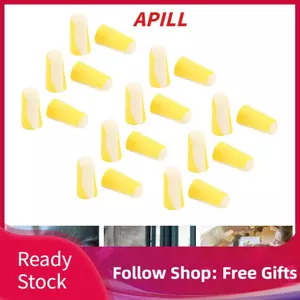 apill Acouto 10 Cặp Nút Bịt Tai Xốp PU - Giảm ồn nhẹ để thoải mái học tập & ngủ