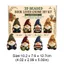 BRBRAA Đính Hạt Gnome DIY Kit, Bộ Thủ Công Gnome Đính Hạt Nhựa Thủ Công, Trang Trí Sáng Tạo DIY Đính Hạt Thủ Công Bộ Trang Trí Bàn