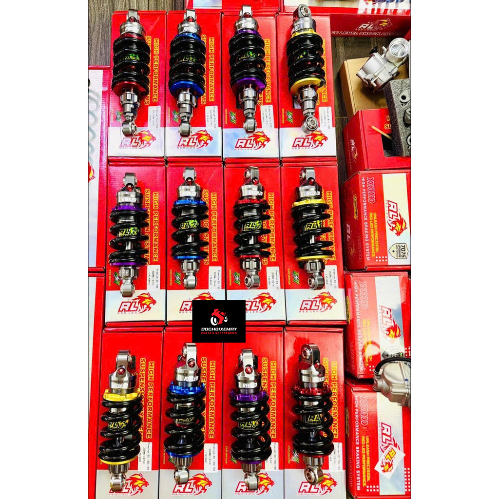 Phuộc Sau Ty 14mm REDLEO Có Rebound Cho Exciter 135 150 155 Winner Winner X Winner R - Tăng Chỉnh Êm Ái