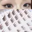 Không Cần Keo Fox Eye Effect Lông Mi Giả Lông Mi Tự Dính Có Thể Tái Sử Dụng DIY Phân Đoạn Thi Winged Lash Nối Dài Sử Dụng Hàng Ngày Mới