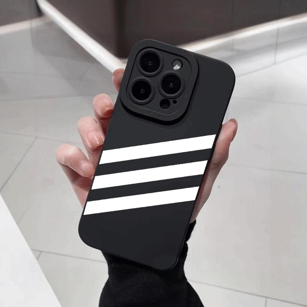 Ba dòng ngangTodòng Yan phù hợp với vỏ điện thoại 1716, iPhone 15, 14, mài dòngám,13