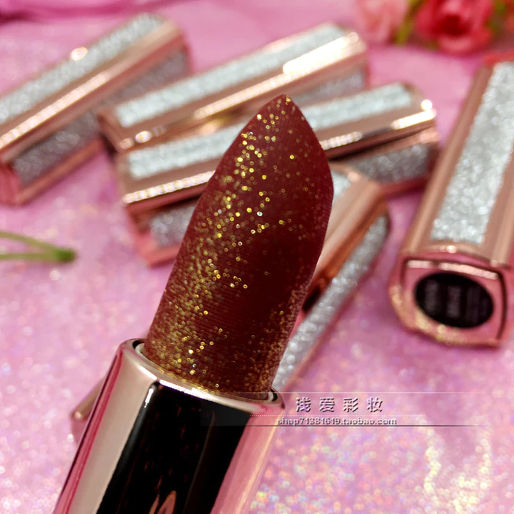 Giá cả phải chăng Niche Alternative Big-name Color Lipstick Chính hãng MIXIU Star Diamond Charm Color Lipstick 196#316#646#999#