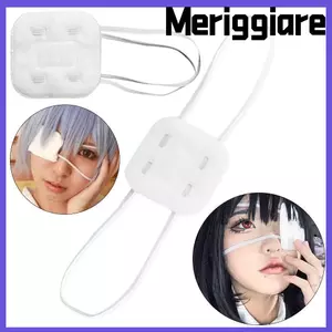 MERIGGIARE Eye, Anime Trang Phục Cyclops, Phụ Kiện Gothic Chụp Ảnh Chống Đỡ Miếng Dán Mắt Người Lớn
