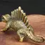 SRVN 11 Loại, Trang Trí Mô Hình Khủng Long Bằng Đồng Kỷ Jura Tyrannosaurus Triceratops Ankylosaurus Mô Hình Kim Loại Thủ Công Trang Trí.