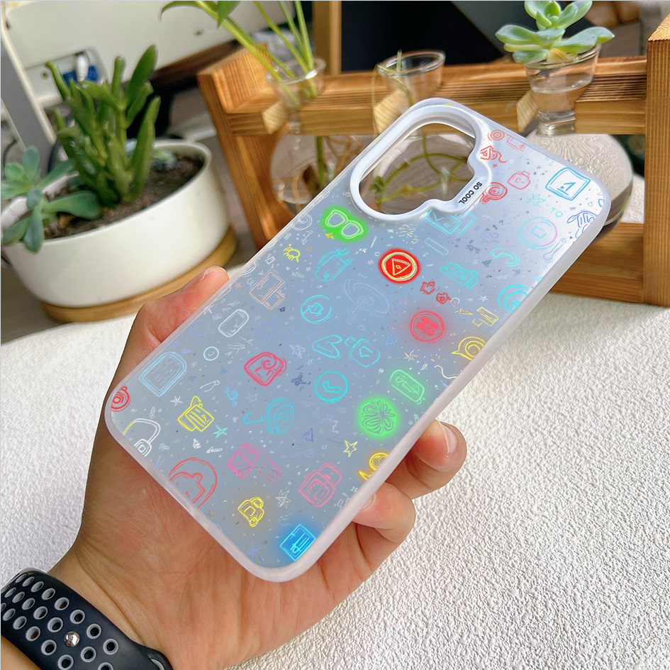 Dành cho POCO X8 Pro X7 X6 F8 F7 Redmi Turbo 5 Max / Turbo 4 Pro / K90 “Graffiti ” Vỏ điện thoại viền mềm lưng cứng / Note 15 / 14 Mi 17 15T 14T K80 K70 Vỏ Redmi chống sốc / Vỏ Poco