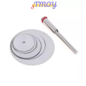 TMOY 6 Cái / bộ Đĩa Cắt Kim Loại Lát Thép Không Gỉ Với 1 Chân Đế Cho Dụng Cụ Xoay 16 18 22 25 32 Mm Đĩa Cắt Dụng Cụ Cầm Tay TMOY