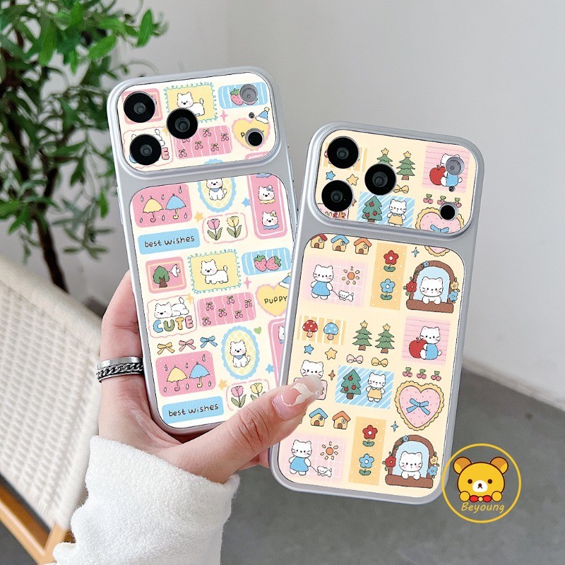 Ốp Điện Thoại Mèo Kitty Hoạt Hình Cho Xiaomi 17T 17 Pro Max 15 15T 14 14T 13 13T 12 Ultra 12T 12S 12X Mi 11i 11X 11 Lite Pro 5G 4G Bao Da PU Dễ Thương Cặp Đôi Vỏ Mềm