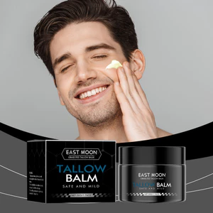 EAST MOON Grass Fed Tallow Balm 50g - Kem dưỡng ẩm tự nhiên an toàn & nhẹ cho da khô, chăm sóc da đa năng