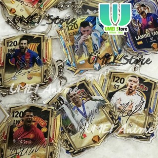 Móc Khóa FC Mobile Móc Khóa Bóng Đá Thẻ Cầu Thủ Messi, Ronaldo, Beckham, Torres, Mbappé... Sưu Tầm