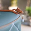 WHX [Acacia] Kẹp tóc gỗ đào cổ điển, phụ kiện tóc búi phong cách cổ trang, thích hợp cho áo dài旗袍
