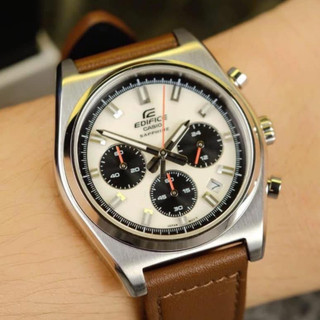 Đồng hồ nam dây da Casio Edifice EFB-730L-7AVUDF Kính Sapphire - Chống nước 100m | Edifice EFB-730L-7A