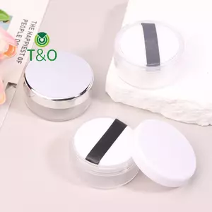 30g Bình đựng bột rời rỗng bằng nhựa Hộp đựng phấn trang điểm Hộp đựng mỹ phẩm Hộp đựng bột rời di động Nồi có thể nạp lại [mới]