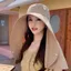 Mũ Nữ Thời Trang Gấp Gọn, Chống UV, Lý Tưởng cho Hoạt Động Ngoài Trời