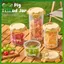 SWEET 1 Cái Lọ Gia Vị Bằng Nhựa Trong Suốt Có Nắp Hoạt Hình Bằng Nhựa Kín Hơi Hộp Đựng Gia Vị Rỗng Lọ Gia Vị Cho Gia Vị Muối Đường n