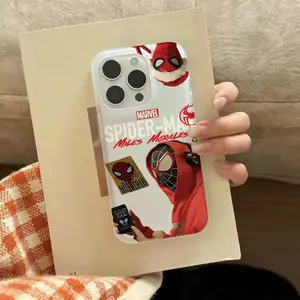 Ốp lưng iPhone 15141312 Pro Max Spider-Man street style, vỏ mềm thời trang giá rẻ