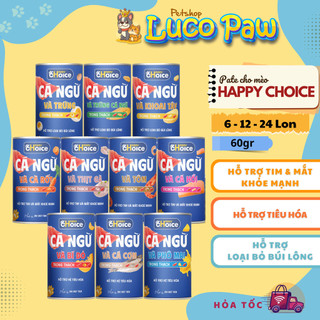 [ Combo tiết  ] Pate Happy Choice 400gr Cho Mèo