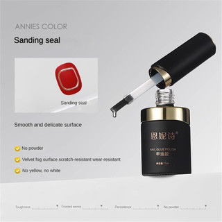 ANNIES Nail Art Chức năng Nail Gel Top Coat Base Coat Smudge Reinforcement Transparent Phototherapy Keo Làm móng tay cho tiệm làm móng tay 15g