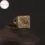 Hodou Đồng Trung Quốc Cung Hoàng Đạo Vintage Con Dấu Móc Chìa Khóa Mặt Dây Chuyền Bapa Mặt Dây Chuyền Thủ Công Quà Tặng Lưu Niệm VN