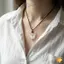 Mặt dây chuyền mặt nạ động vật Nelace Mờ Unisex Quà tặng Trang sức cho cặp đôi Bạn bè Phụ kiện dự tiệc Hợp thời trang mới