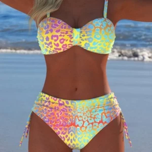 Bộ Đồ Bikini Hai Mảnh Đồ Bơi Nữ Ôm Hơn Nhìn Bao Bụng Thoáng Khí Bơi