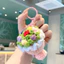Hoàn Thành Handmade Mini Len Bó Hoa Ngày Nhà Giáo Ngày Của Mẹ Ngày Lễ Tình Nhân Quà Tặng Năm Mới Móc Khóa Túi Treo