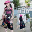 Áo Vest In Chữ Bé Gái Mùa Hè Phong Cách Mới Thời Trang Trẻ Em Không Đều Top