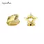 AqToCna Bóng Rỗng Không Đều Ngôi Sao Đôi Mũ Dành Cho Nữ Y2K Punk Pentagram Răng Grillz Miệng Trang Sức AqToCna