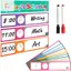 PPY Kids Lập kế hoạch lịch trình hàng ngày Bảng nhiệm vụ hàng ngày Công cụ lập kế hoạch tường với thiết kế hoạt hình vui nhộn để quản lý thời gian Mục tiêu học tập