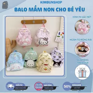 Balo Mầm Non Dễ Thương cho bé 1 tuổi- 5 tuổi -kimbunshop122